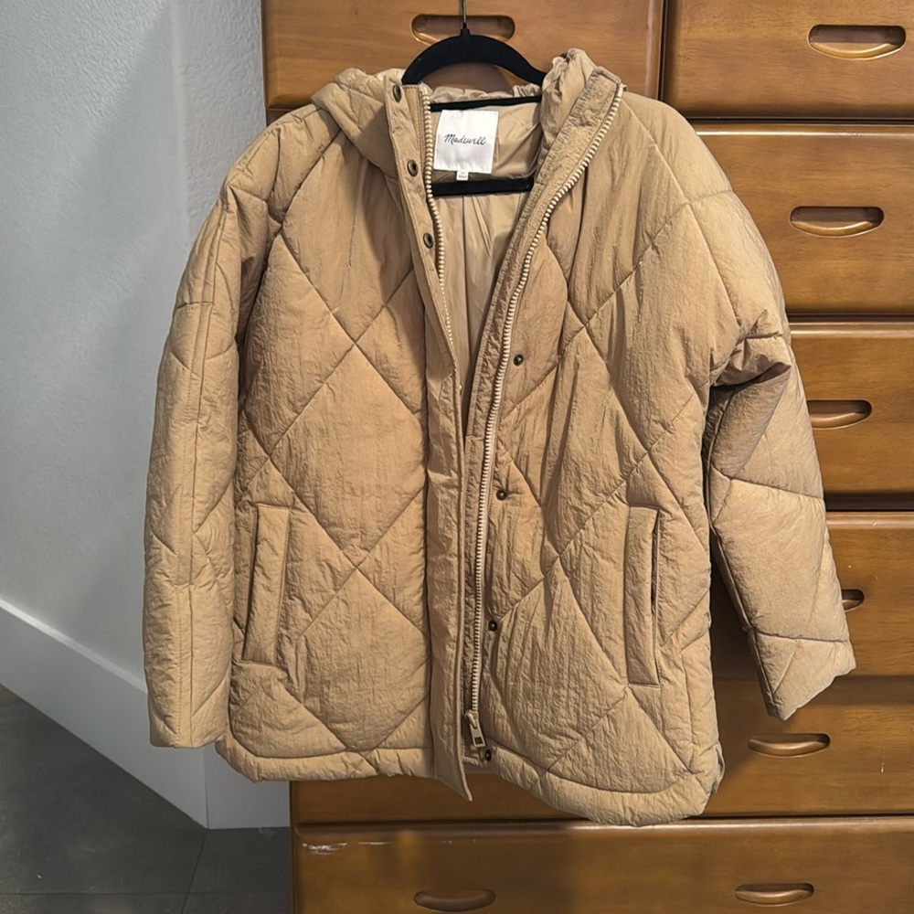Madewell Holland Quilted Puffer Parka